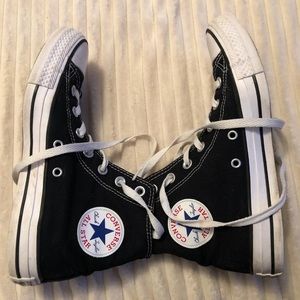 Size 8 high top converse